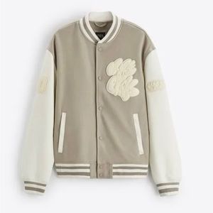 Zara varsity jacket, small, men’s, and new with tags.